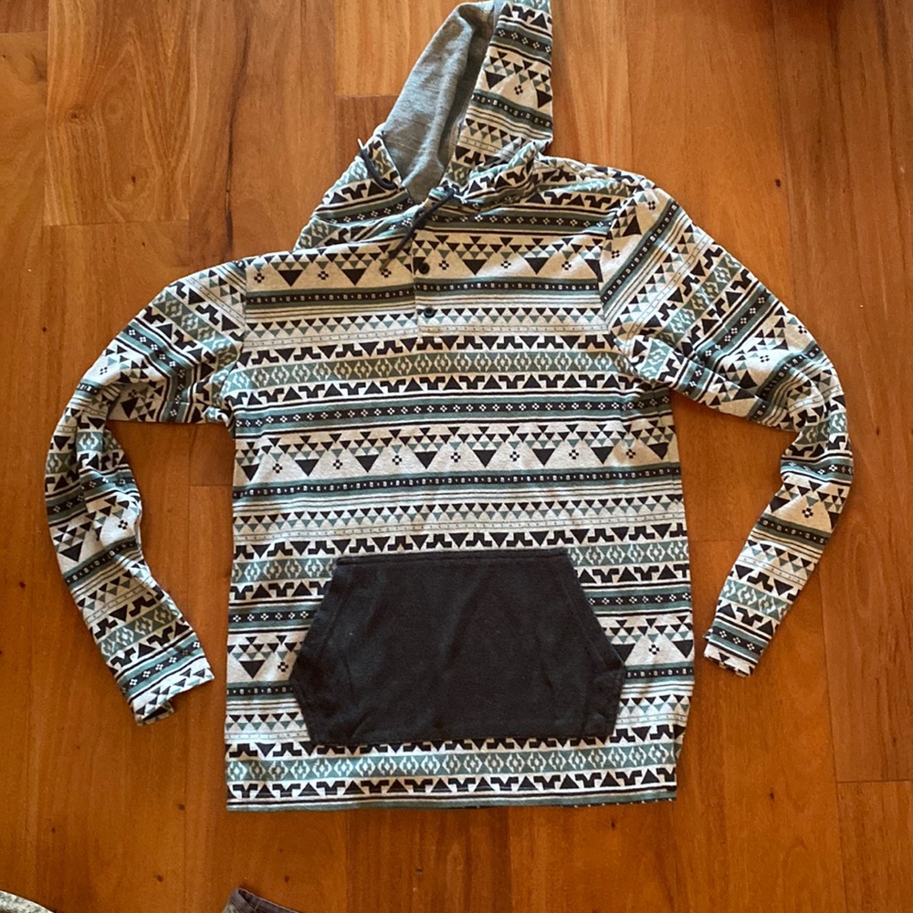 Comfy Geometrical Hoodie